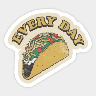 Taco Everyday Sticker